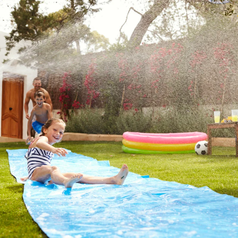 Games Center Backyard Children Adult Toys Inflatable Water Slide Pools Children Kids Summer Gifts Backyard Outdoor Water Toys