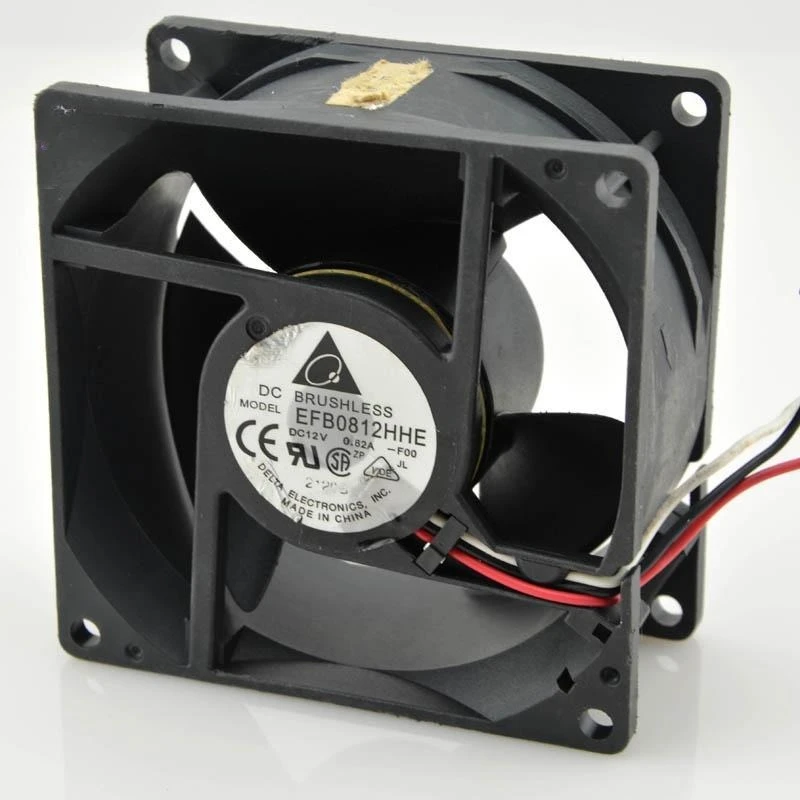 

Original 8cm Fan 8038 12V 0.62A EFB0812HHE-F00