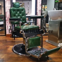 Peluquería barbería Silla de peluquero reclinable ajustable Silla de peluquero de lujo para dentista Chaise ajustable muebles de salón QF50BC