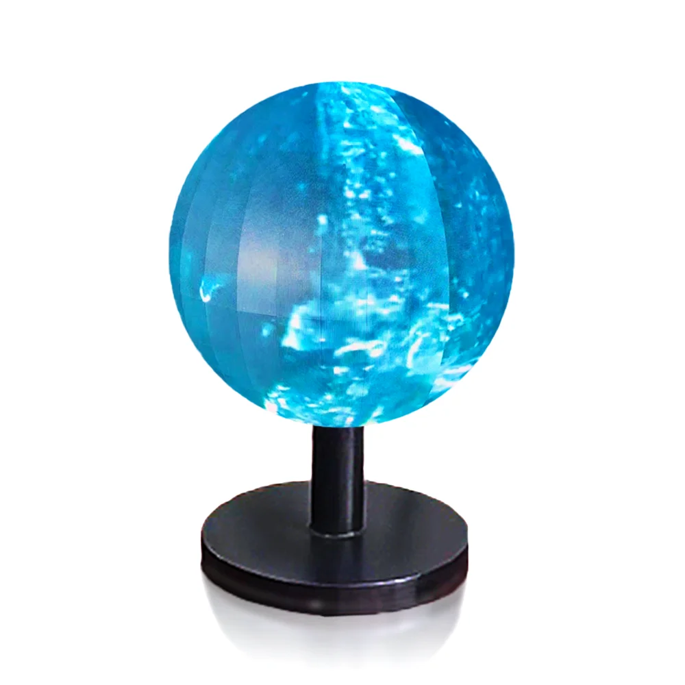 Vendita calda P1.8 Schermo colorato sferico a LED per interni di alta qualità Diametro 1 m per poster digitale commerciale ed ascensore