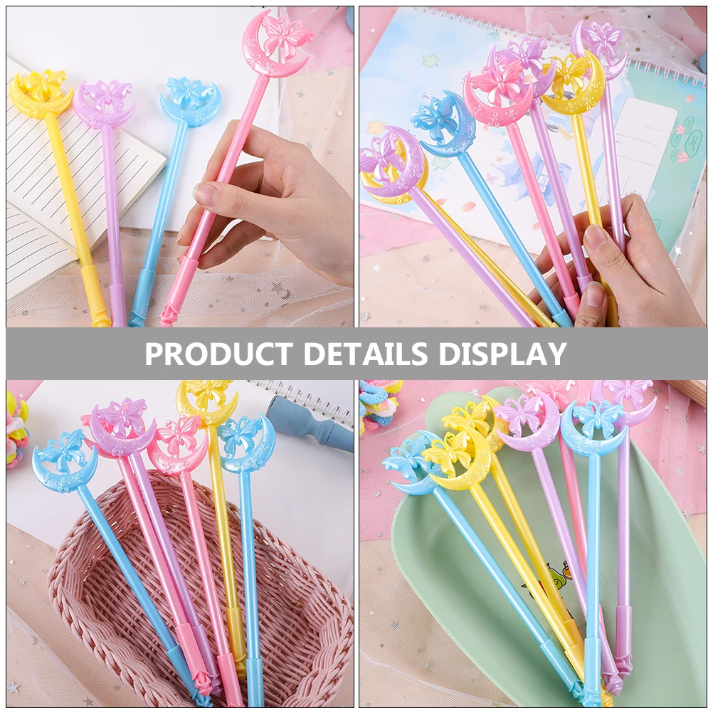 

12 Pcs Gel Pen Simple Butterfly Pens for Journaling Ink Cartoon Drawing Plastic Nice Office
