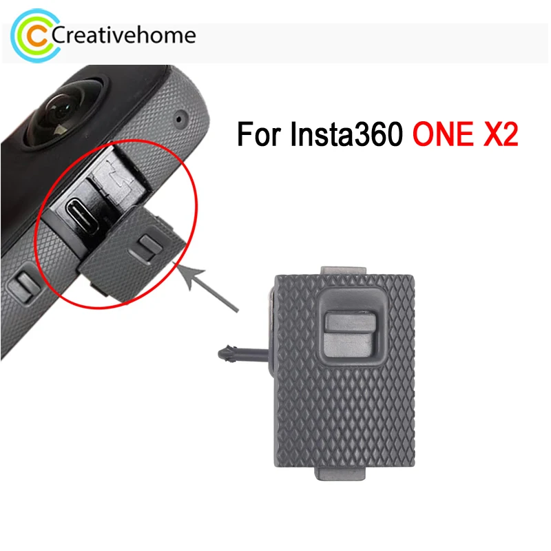 Cubierta protectora de interfaz USB para Insta360 ONE X2, accesorios desmontables para cámara