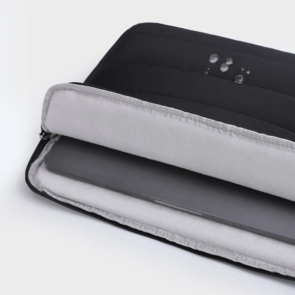 

Puffy Grid Laptop Bag Shockproof Waterproof Tablet PC Liner Package 13-14inch Lightweight Protective Case Laptop Notebook