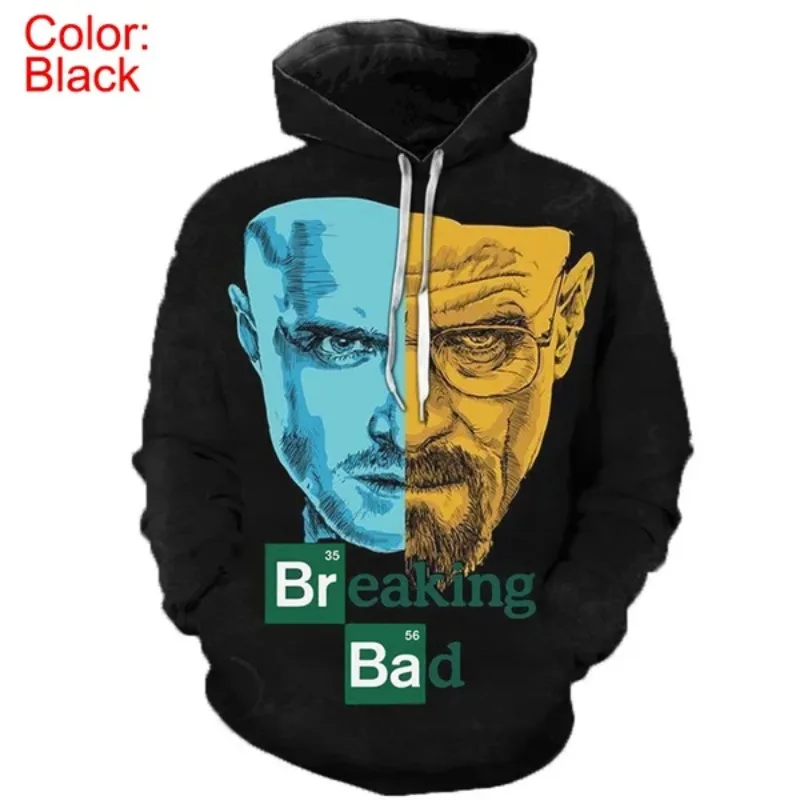 

New Classic Usa Movie TV Breaking Bad Season 5 3D Printed Hoodie Women/Men Hoodie Sweatshirt Casual Hoodies Plus Size Tops