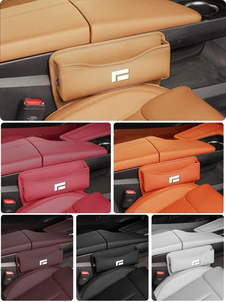 Para baic jishi polestone 01 assento gap caixa de armazenamento costura caixa de armazenamento acessórios interiores do carro