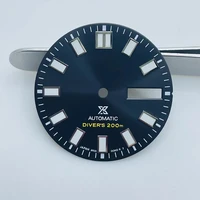28,5mm doble fecha NH36 Dial S logo Sunray 62MAS Prospex Green Mod Fit NH36 piezas de repuesto de reequipamiento para piezas de mod Seiko