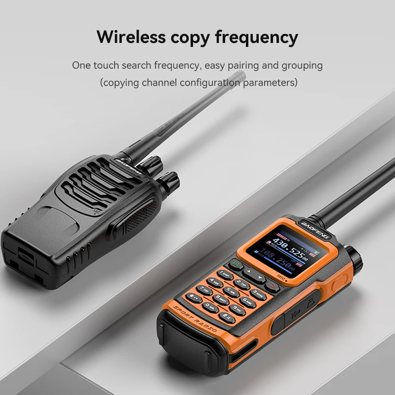 Baofeng AD-20 Walkie Talkie Analog/Digital Full Band Text Message Wireless Copy Frequency 1024CH Record Digital Encryption Radio