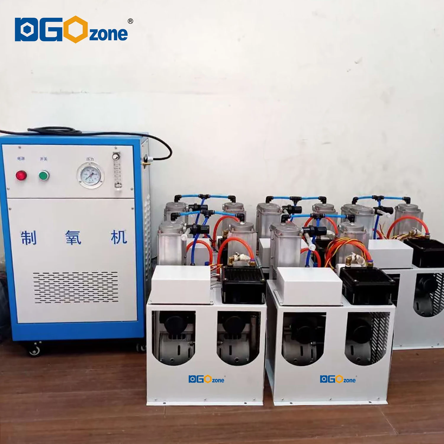 10LPM ملحقات نظام الأوزون لضاغط الهواء المزدوج المتكامل KH-OCAN10 DGOzone