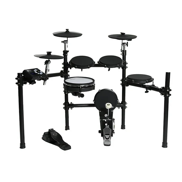 

Electronic Drum Set T500SE Mesh Head and Rubber Drum Head Percussion