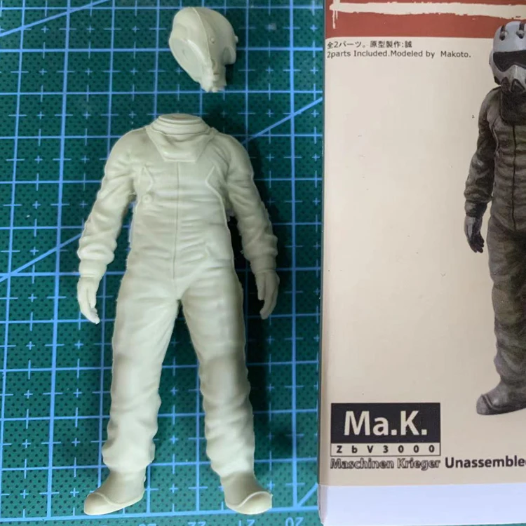 1/20 Scale Die Cast Resin Model Assembly Kit Resin Figure Mercenary Space Pilot Unpainted Free Shipping