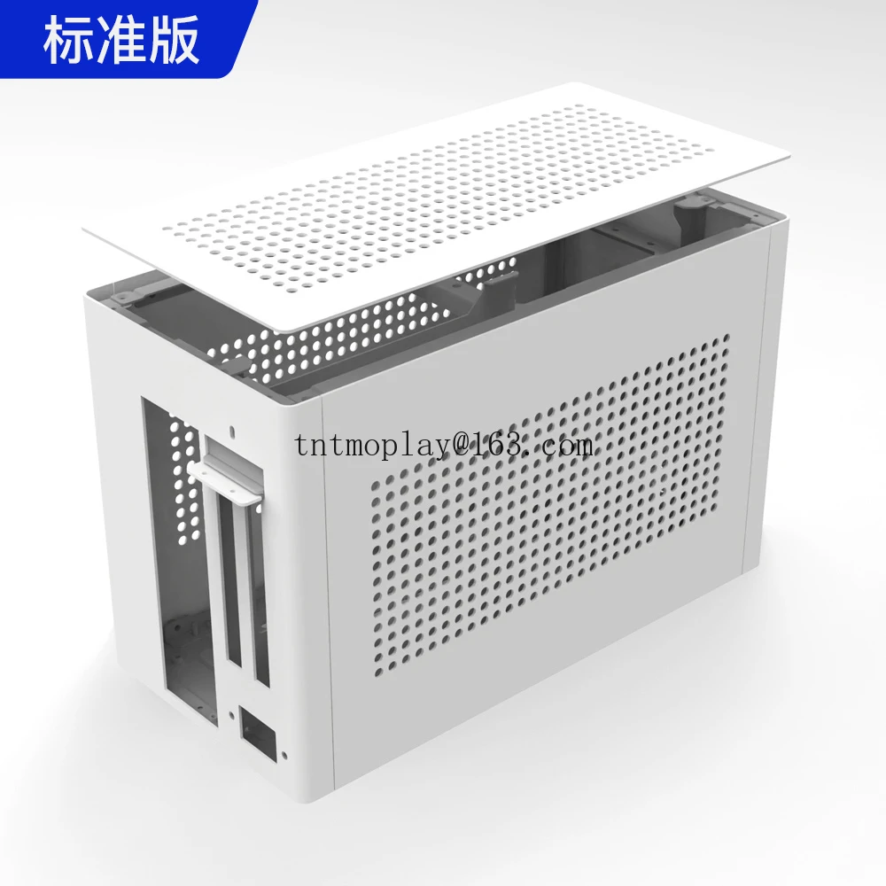 2022new AKLLA A4 ITX mini chassis SFX power support 240 water-cooled long display card 3.5 hard disk