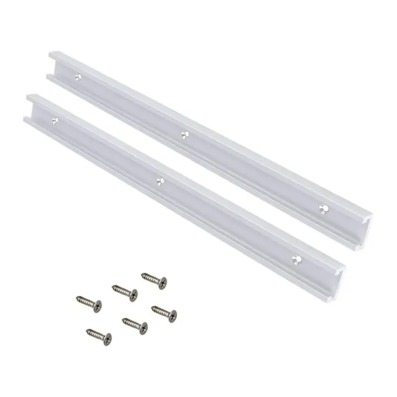 652F Furniture Hardware Guide Aluminum Extrusion Open Industrial Bracket