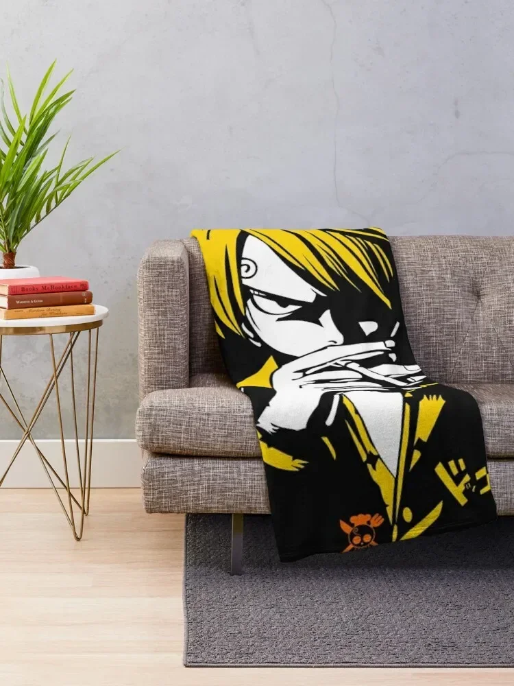 smokey sanji Throw Blanket Summer Hairys Blankets Sofas Of Decoration wednesday Blankets