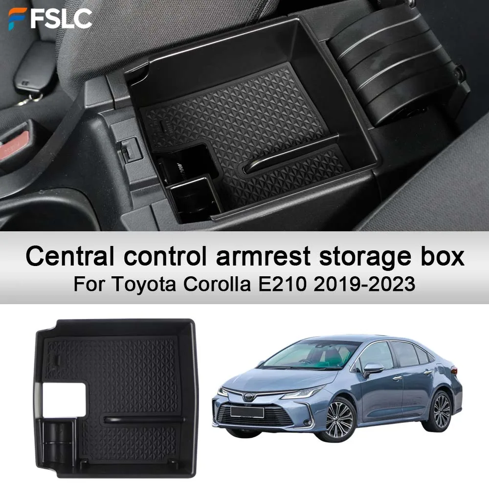 

Cars Accessories Central control armrest storage box For Toyota Corolla E210 2019-2023 Car Decoration Upgrade Modify A Car