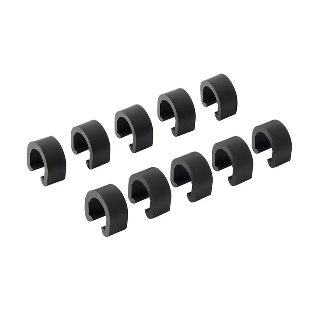 MTB Road Bike Shifter Cable Buckle Fixed Tubing Clips Brake Shift Cable Clamp U Buckle Bike C-Clips Line Pipe Buckle