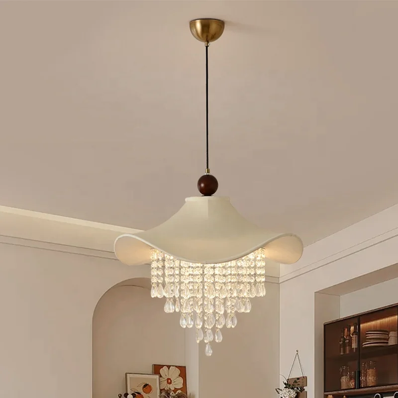 Simple Chandelier Iron LED Eye Protective Pendant Lamp for Bedroom Dining Room Bar Counter Study Chandelier