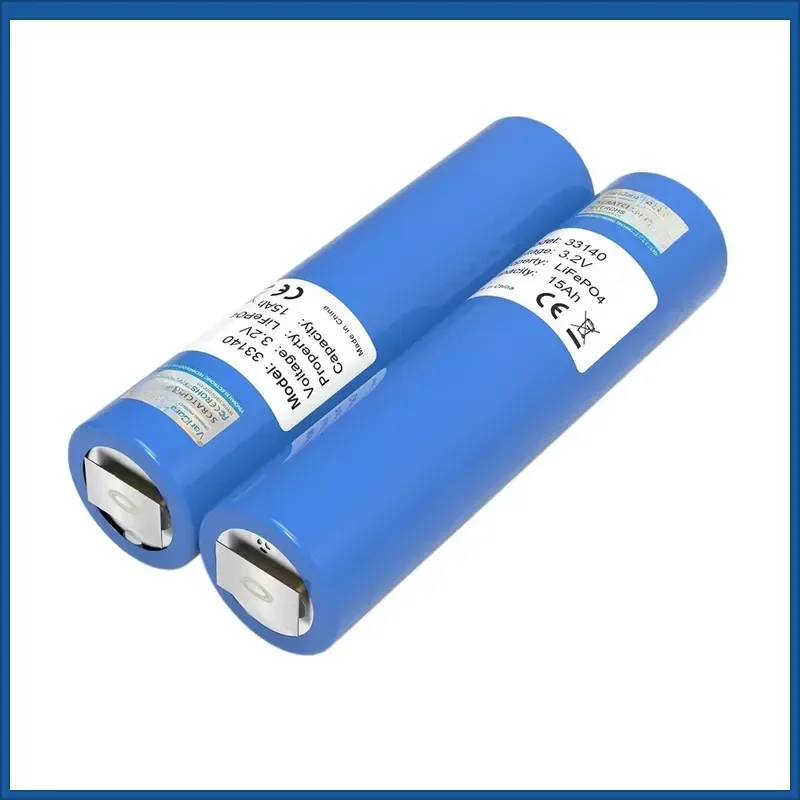 1-6PCS 33140 15Ah 3.2v 3C lifepo4 battery Phosphate Battery for Solar Inverter Boat E-scooter power tools +Nickel