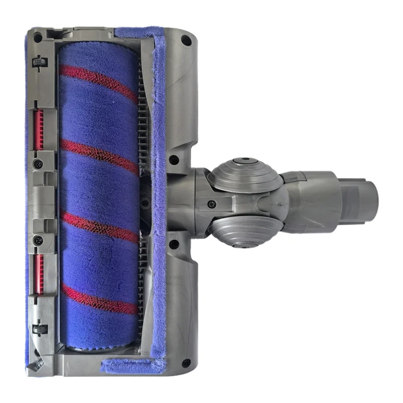 ¡Promoción! Kit de cepillo de rodillo suave con cabezal limpiador de suelo eléctrico para Dyson V7 V8 V10 V11 V15 accesorio de vacío con luces LED de polvo