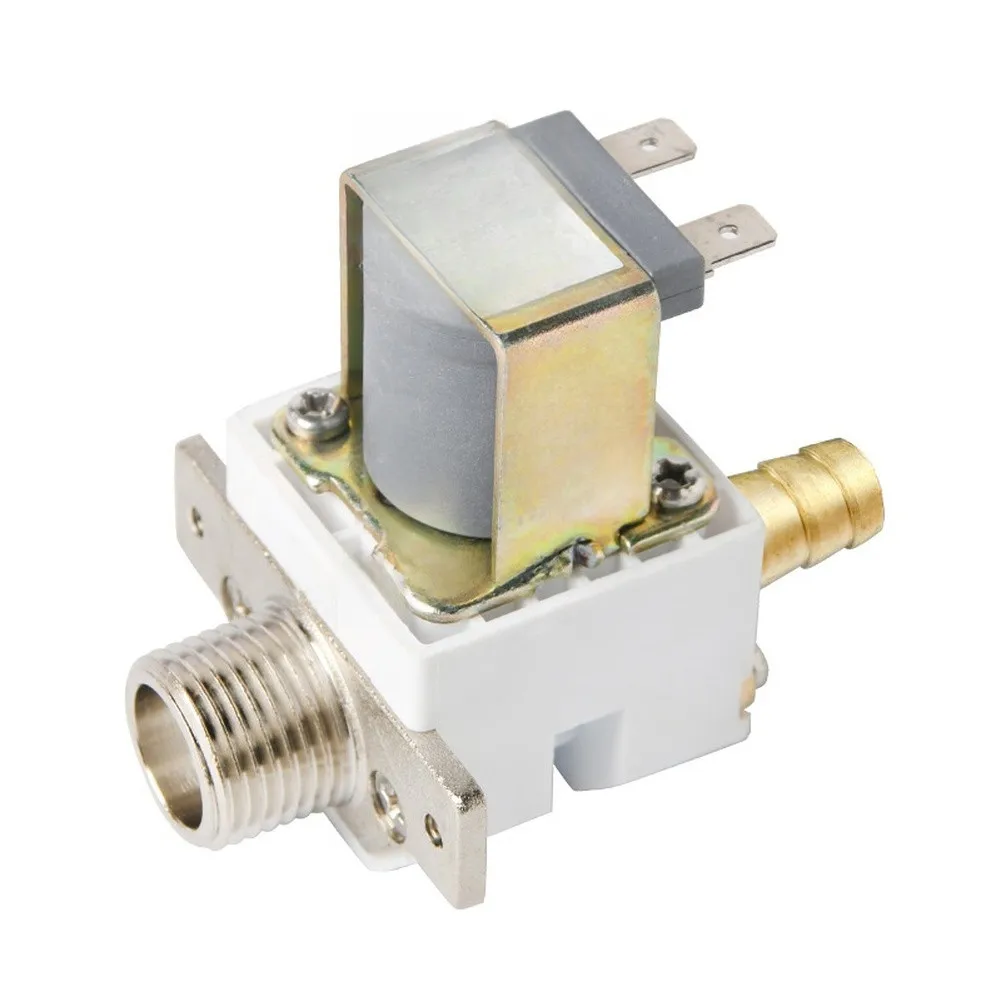 12V Electric Water Inlet Solenoid Valve, 4‑Point Pagoda‑Head 10mm Quick‑Connect Fitting Spare Part For Household Water