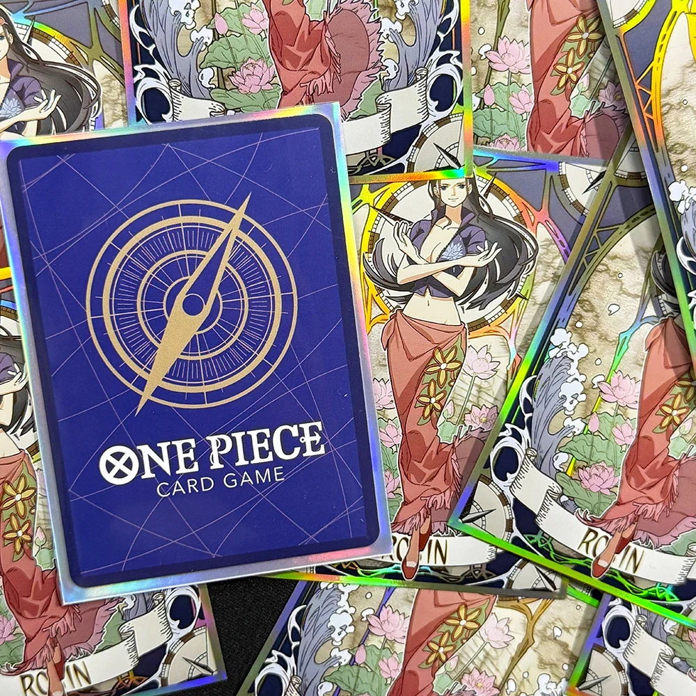nico robin card sleeves 60PCS Nico·Robin Card Sleeves Trading Card Protector Anime Holographic Foil  Cards Shield Outer Cover MTG/OPCG 67x92mm
