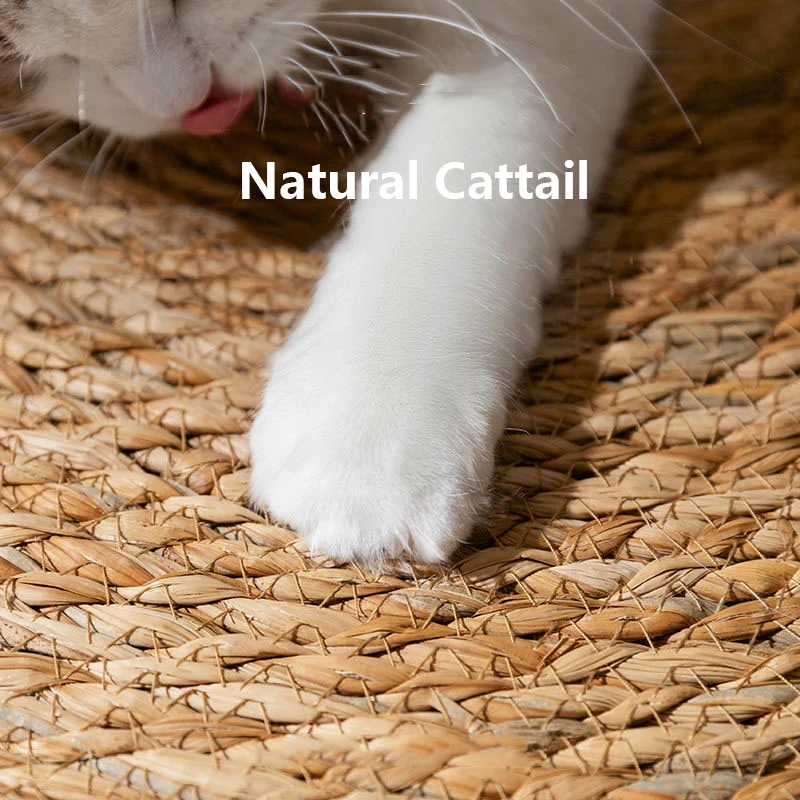 Cat Scratcher Rattan Mat Board Cat Scratch For Sharpen Nails Scraper Cats Tree Cat Scratching Post Sofa Mats Furniture Protector