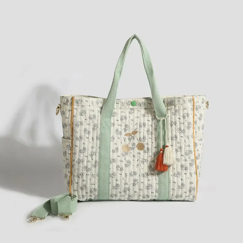 Nappy Baby diaper Bag Mommy Bag Large Capacity Tote Bag Luxury Designer Bag Mother and Baby Bag Floral Messenger Diaper Bag