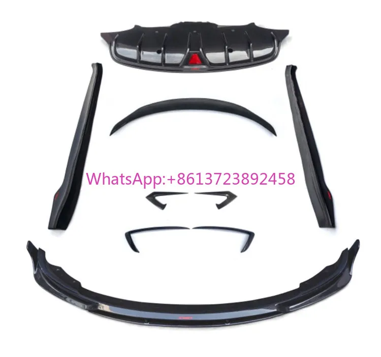 

CM Style Model 3 Carbon Fiber Front Lip Rear Diffuser Side Skirt Rear Trunk Spoiler Body Kit for Tesla Model3
