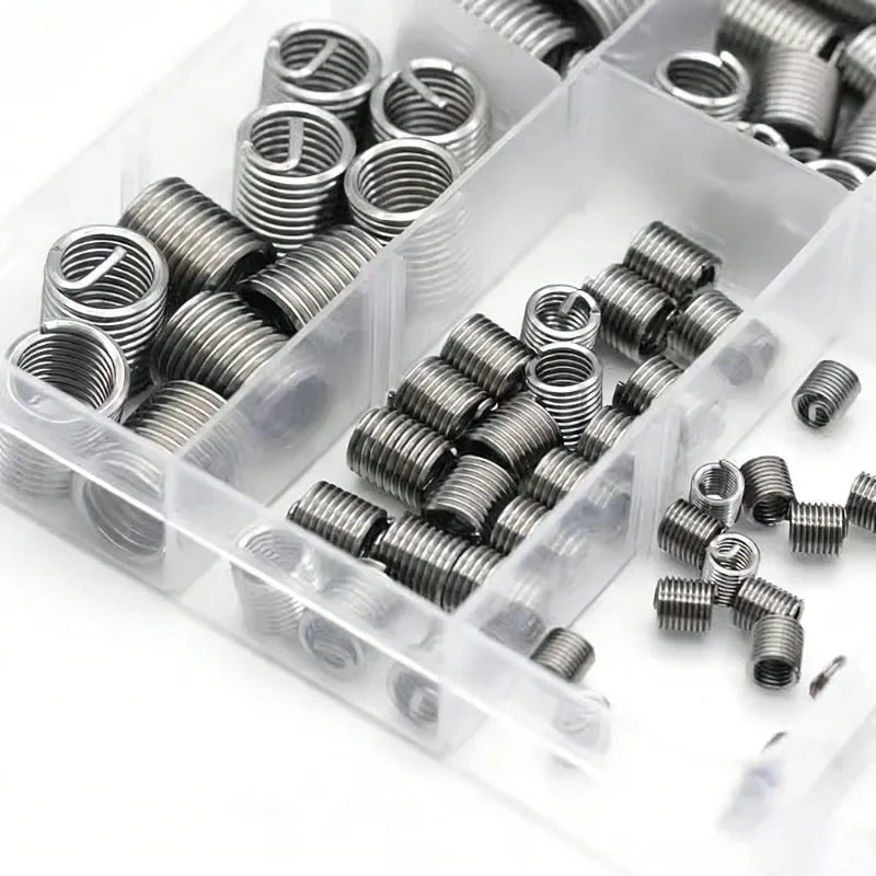 

304 Stainless Steel M3 M4 M5 M6 M8 M10 M12 Wire Thread Protective Sleeve Repair Socket Set Used To Reinforce and Protect Threads