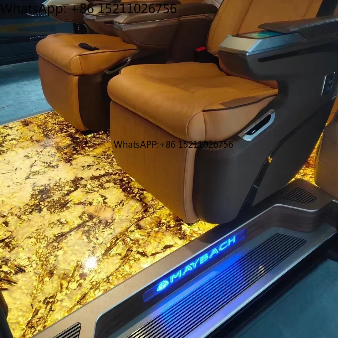 Auto-Innenverkleidungsteile, maßgeschneiderte Auto-Boden, Auto-Marmorboden für Van MPV