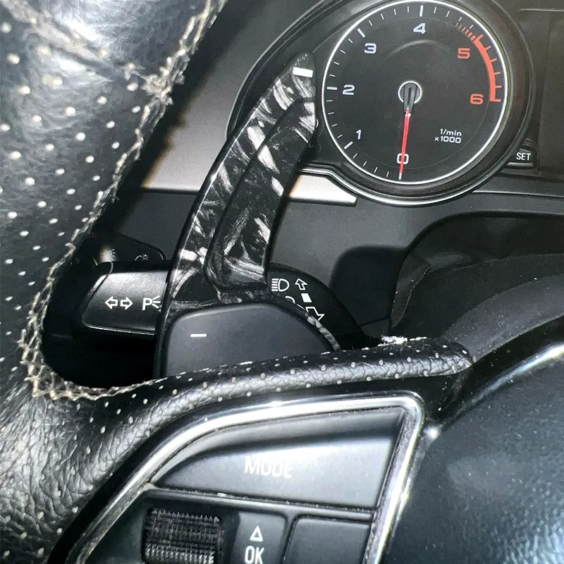 Car Steering Wheel Shift Paddle Extension For Audi A3 A4 A4L A5 A6 A7 A8 Q3 Q5 Q7 TT S3 R8 MK2 S5 DSG Shifting Paddle