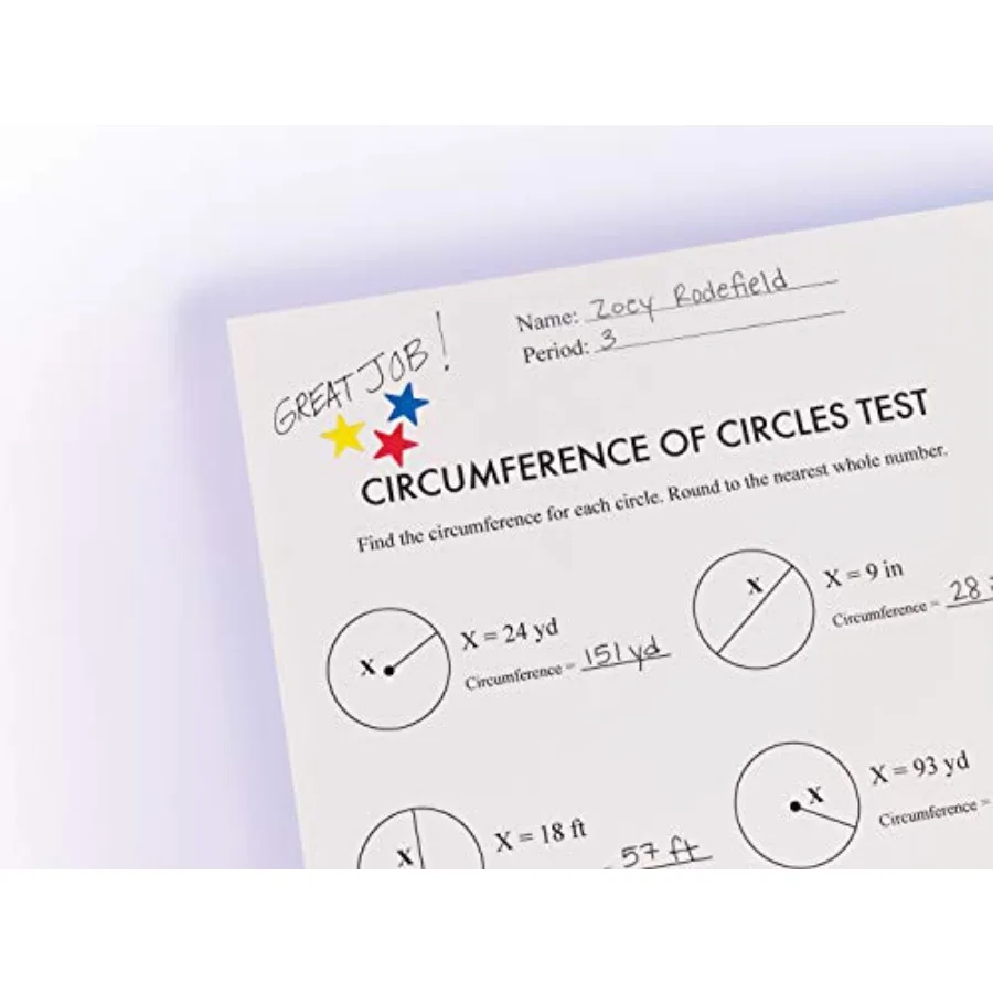 ® Foil Star Labels, 1/2
