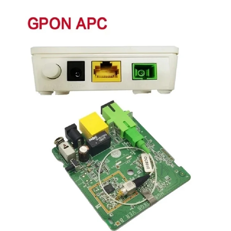 Terminal sans fil avec ports Ethernet 1 GE, nouvelle version 15, HG8010H, GPON, SC, APC, ONU, ONT, micrologiciel anglais