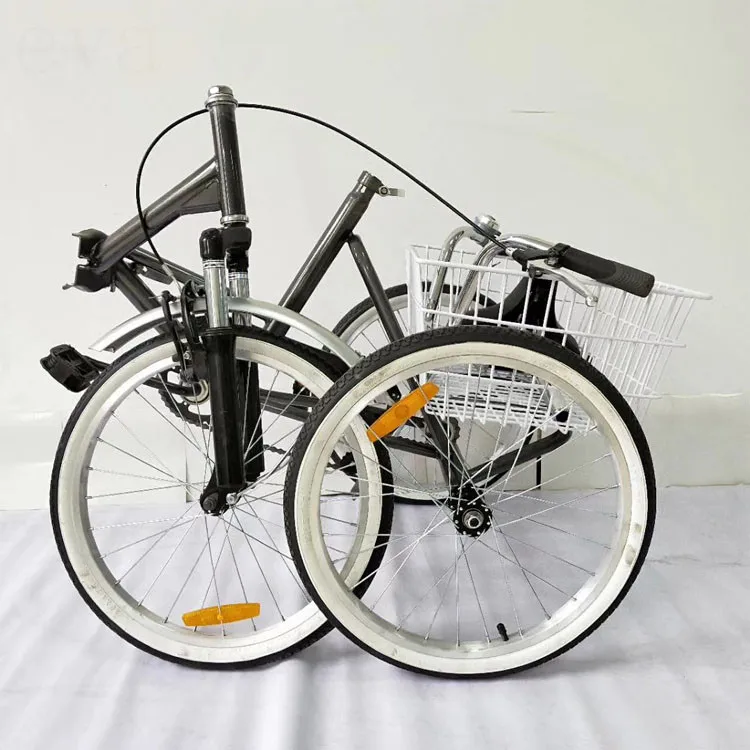 Adult tricycle 3-speed folding/Adult tricycle 3-wheel tricycle/Adult tricycle 6-speed
