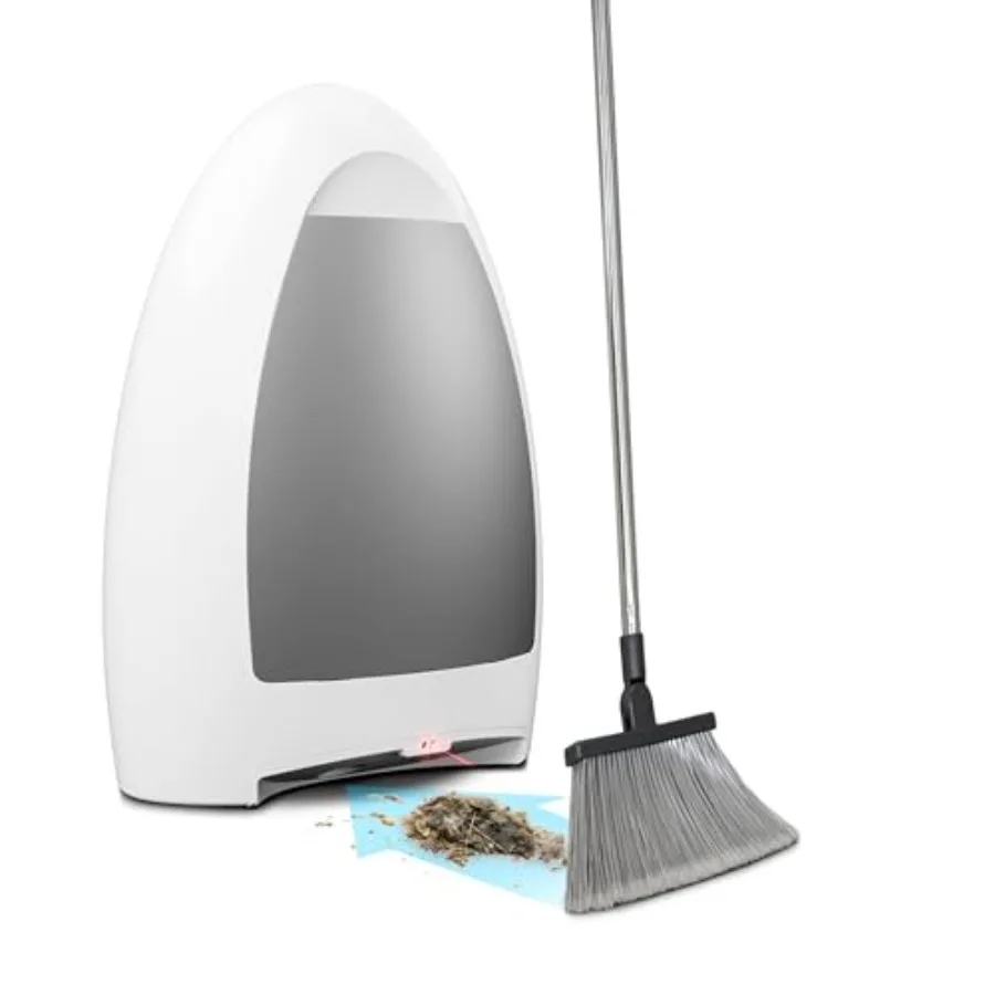 

EyeVac Home Touchl Vacuum Automatic Dustpan - Great for Sweeping Pet Hair Food Dirt Kitchen - Ultra Fast and Powerful, No More