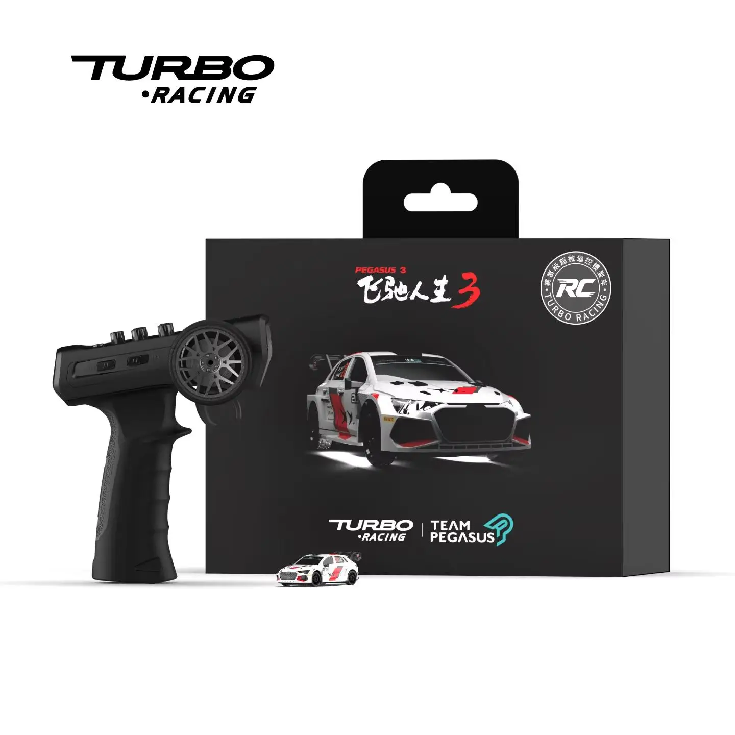 

1:76 C78 Turbo Racing Rc Car Mini Pegasus 3 Official Joint Limited Edition RC Drift Car Racing Car Collection Tabletop Toy Gift
