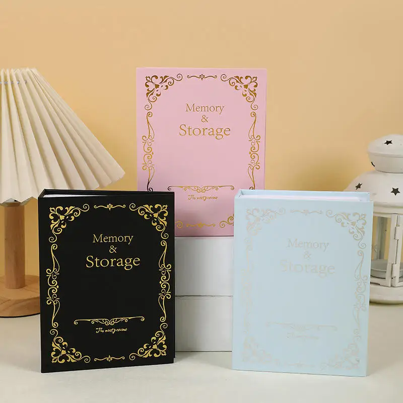 100 Bildertaschen 10x15cm Vergoldetes Fotoalbum 6 Zoll Inters Fotos Buchhülle Kinder Erinnerungsgeschenk