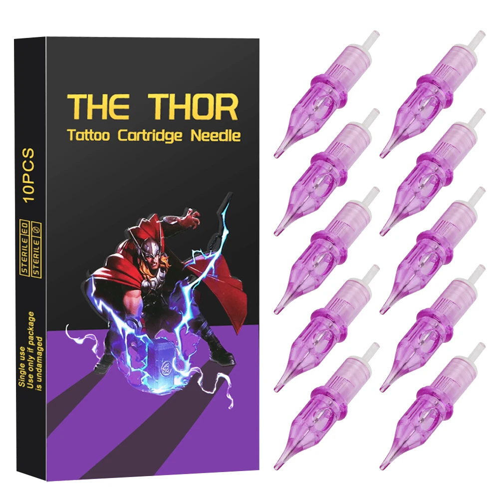 

10Pcs Tattoo Cartridge Needles 3RL Model Disposable Sterilized Eyebrow Lip Makeup Tattoo Needles For Rotary Tattoo Machine