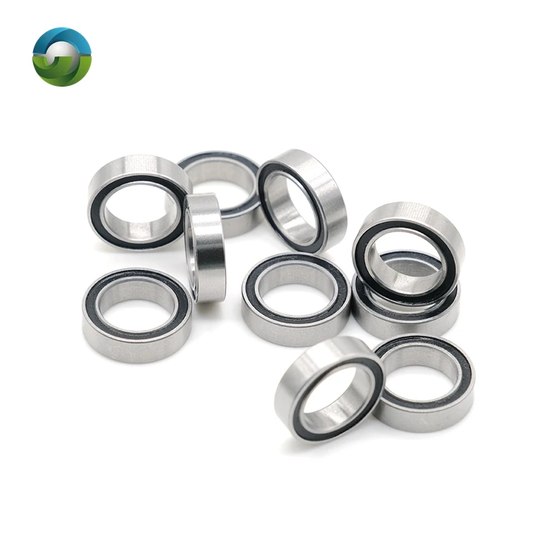 

10P 6700RS 10*15*4 mm Bearing ABEC-5 61700 6700 63700 Chrome Steel Ball Bearings With Black Rubber Seal