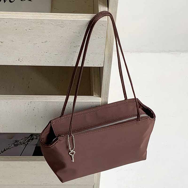 Small Pillow Underarm Bags For Women Luxury Designer Handbags And Purse 2026 New In Polyester Metal Sheet Pendant Cloth Shoulder
