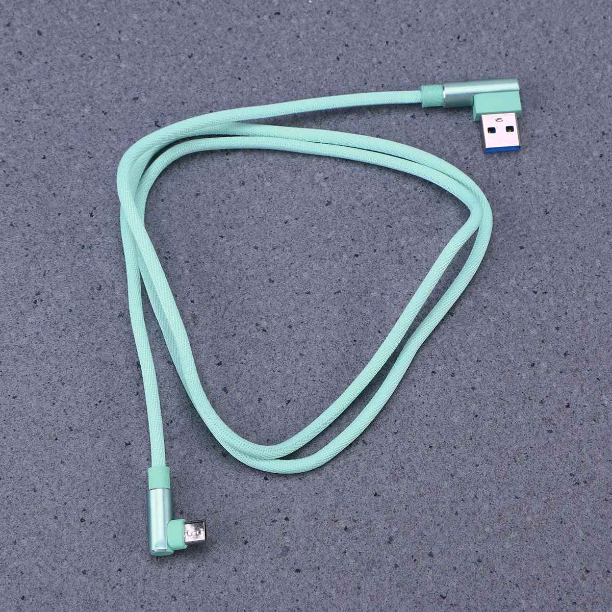 

Unbreakable Data Charging Cable Phone USB Wire Outdoor Green Cord Travel