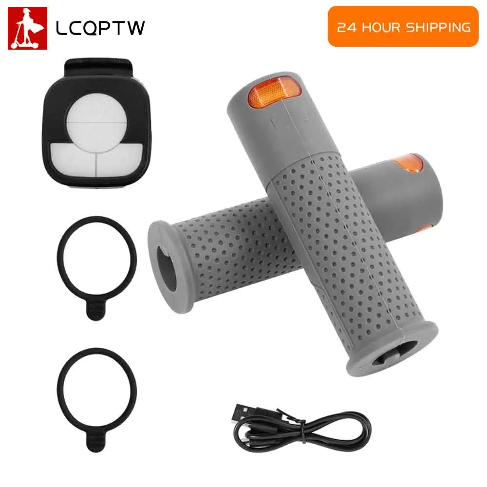 

Модифицированный указатель поворота на руль для Xiaomi M365 Pro 2, лампа Ninebot Max G30, электрический скутер, силиконовая крышка ручек