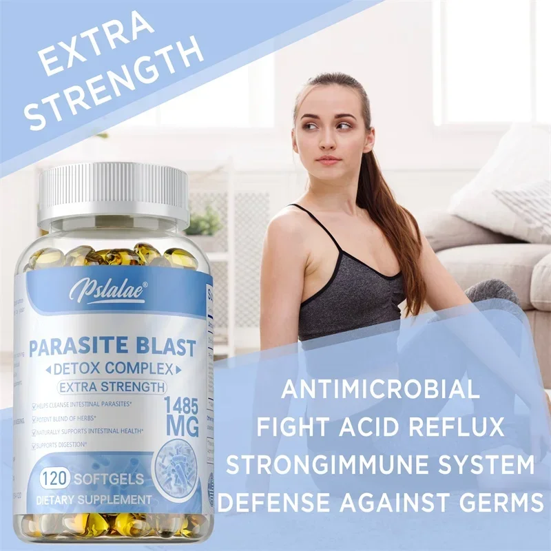 

Parasite Blast - Improves Digestion, Eliminates Parasites, Supports Intestinal Health, Immune Health