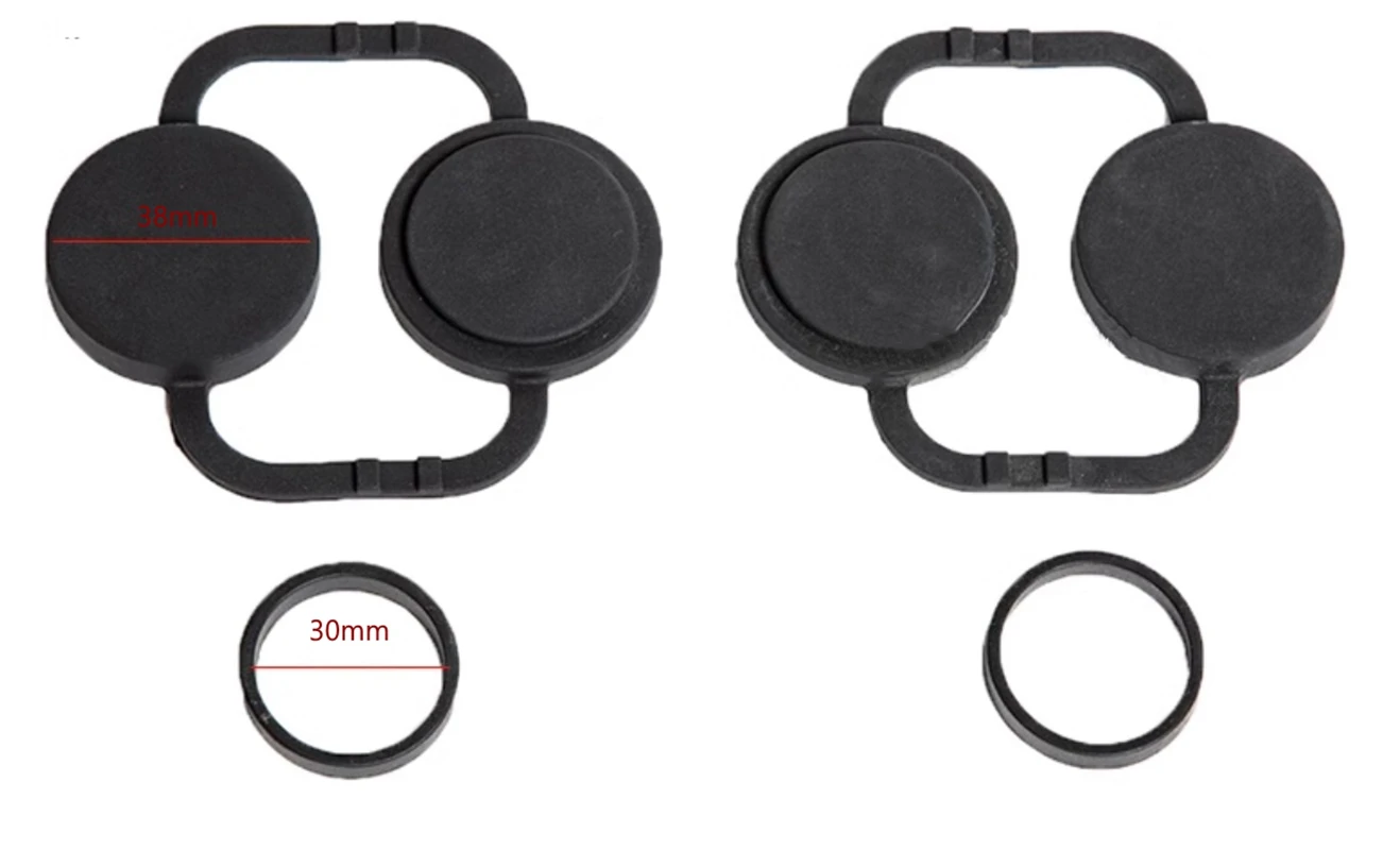 Tactical Eye Lens Protective Cover Hunt Night Vision Spot Scope Sight Shield Dustproof Hood Rubber Cap for PVS14 15 PVS31 BVND