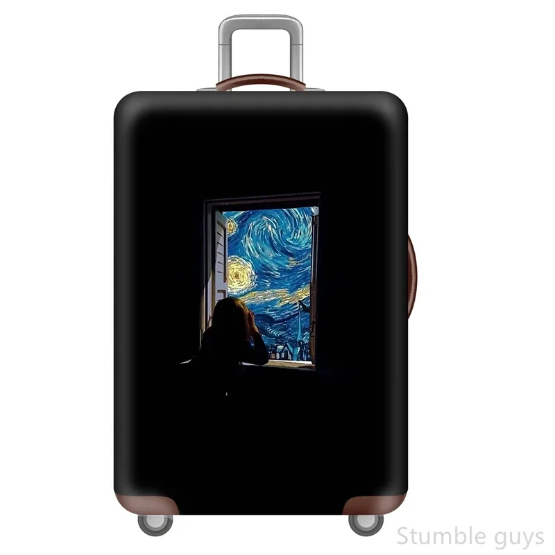 

Эластичный защитный чехол для багажа, устойчивый к царапинам, прочный, моющийся, практичный для дорожных поездок, 18-32 дюйма