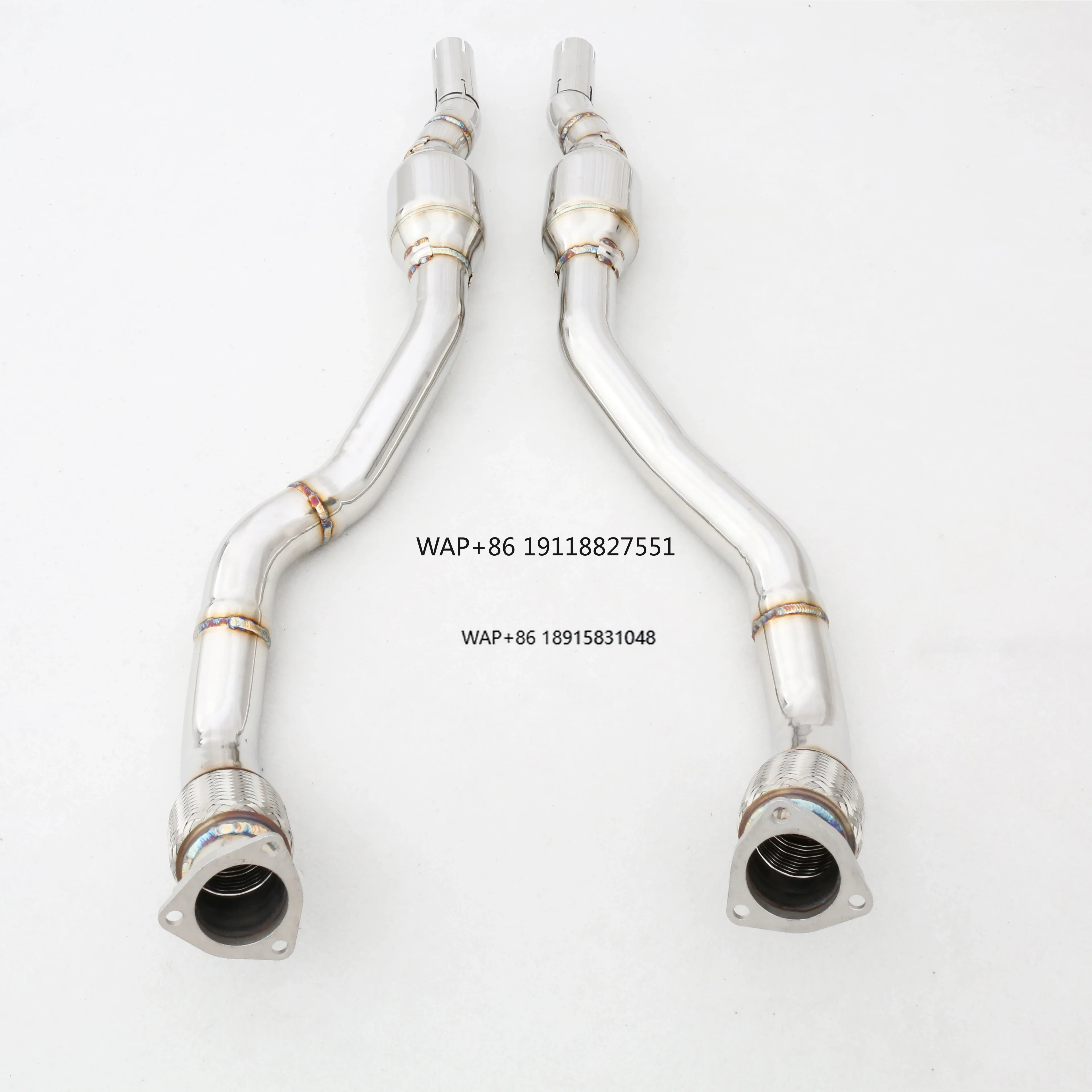 

Factory Highflow Race Downpipe for A5 S4 S5 B8 Stainless Steel OPF Front Pipe High Performance Exhaust Upgrade