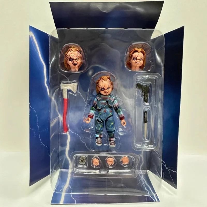 

New Stock Movie Version Of The 2nd Generation Ghost Baby Revival Joint Movable Boxed Figurine Model Ornament Halloween Surprise