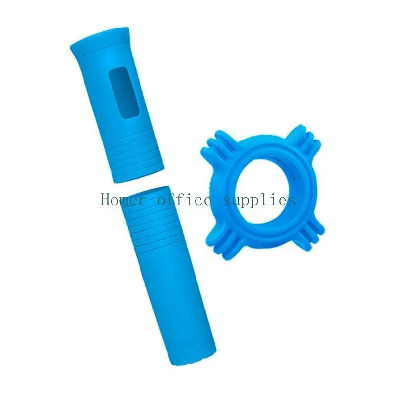 K43B Wireless Microphones Silicone Protective Cover Set with AntiSlip Grip for Performers and KTV Enthusiasts