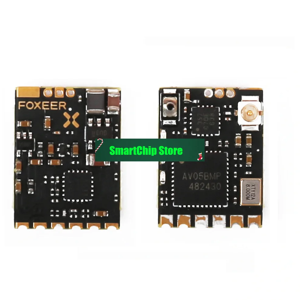 StoreFoxeer Reaper Nano 5 8G FPV Transmitter 350mW 72CH 1g VTX Adjustable Power Anti Interference For RC DronesDrone Parts