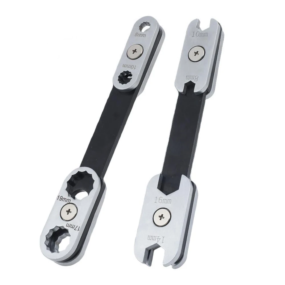 8-in-1 Adjustable Wrench Tool: 360-degree Rotation, Durables And Ergonomic Hand Adjustment Tool Accessory Adjustable Wrench Tool