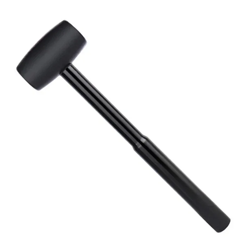 1 professional rubber hammer, woodworking DIY tool, home hand repair tool, multifunctional floor tile installation hammer